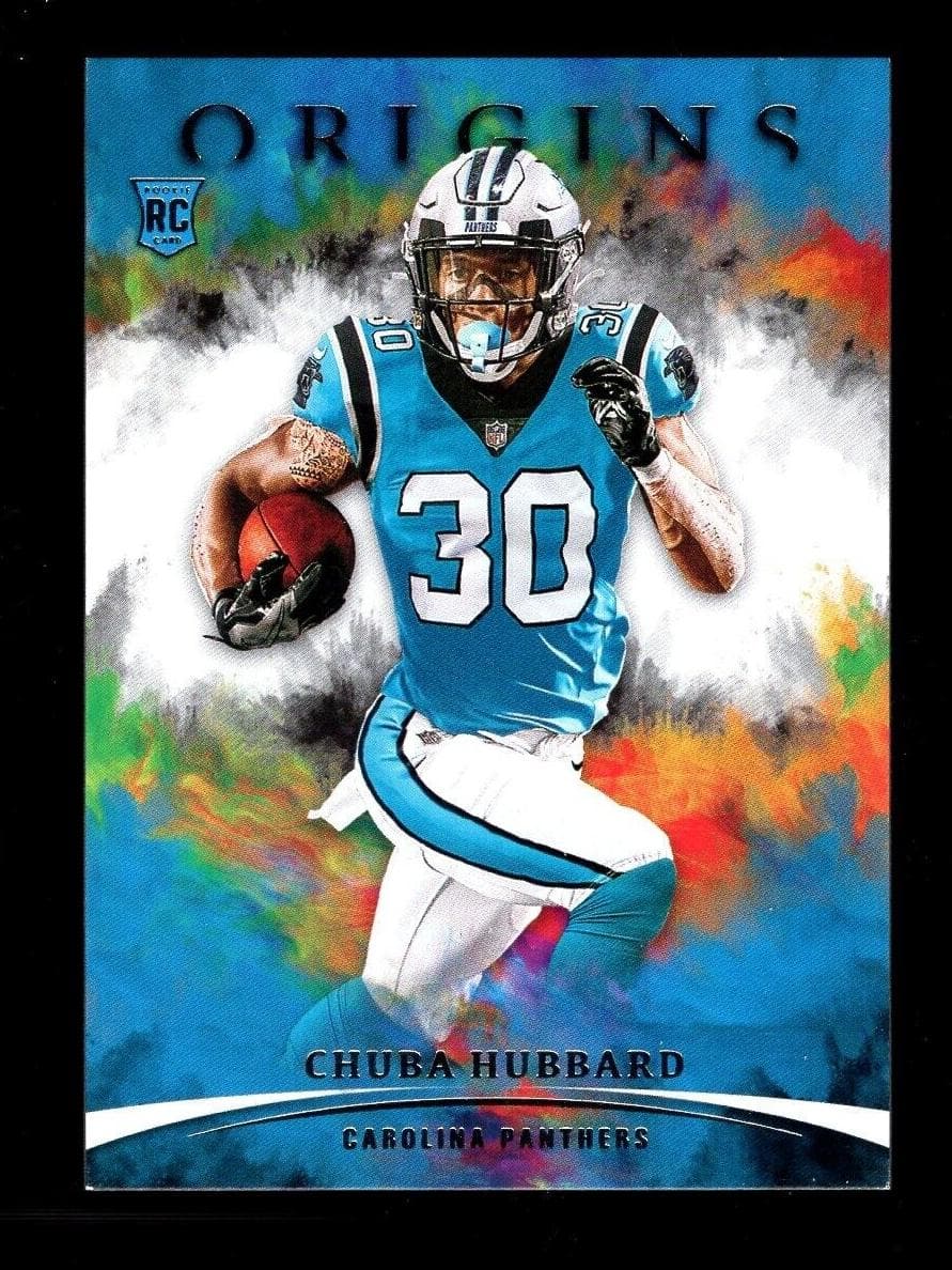 Chuba Hubbard 2021 panini Panini Origins