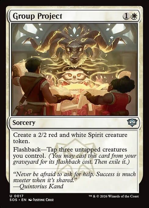 Group Project 2026 Magic: The Gathering Secrets of Strixhaven