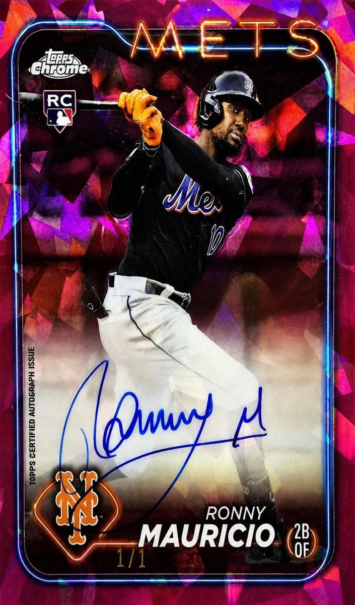 Ronny Mauricio 2024 topps