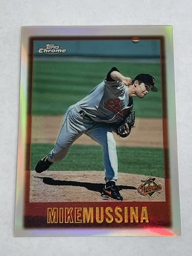 Mike Mussina 1997 topps Topps Chrome