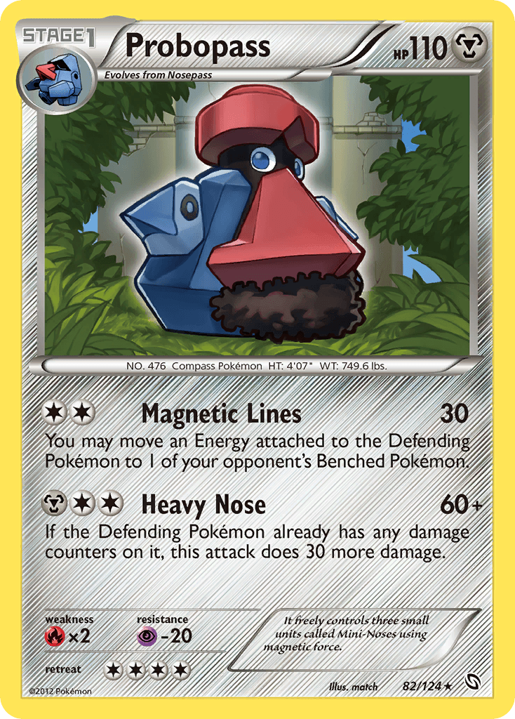 Probopass 2012 Pokemon Dragons Exalted