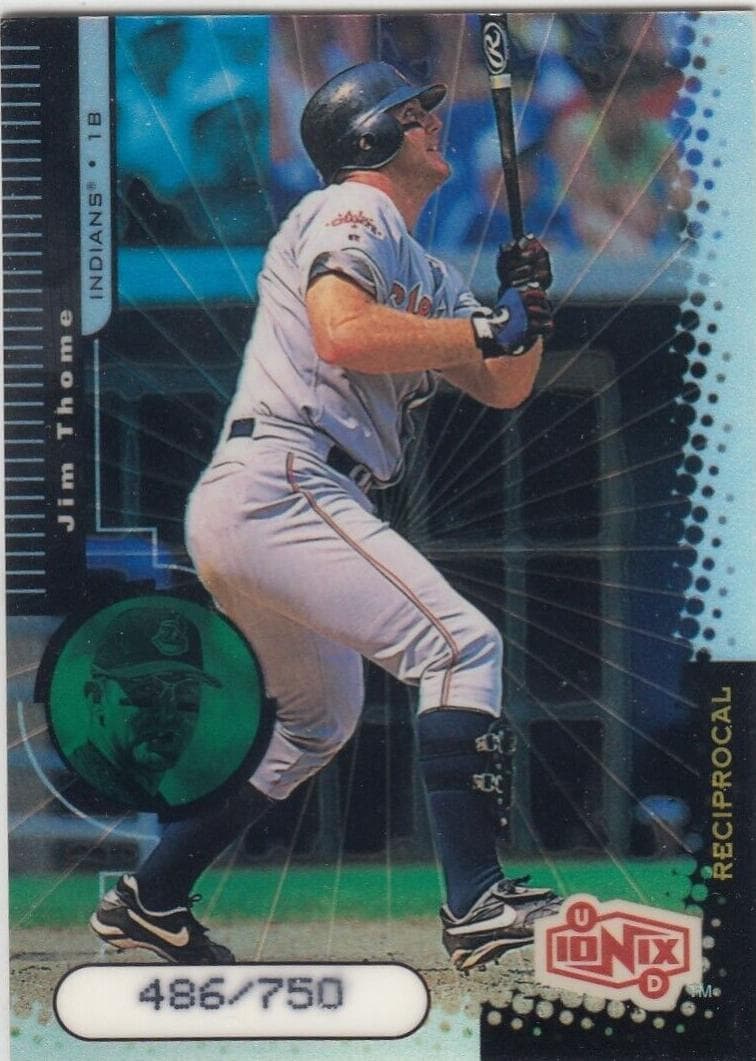 Jim Thome 1999 unknown UD Ionix