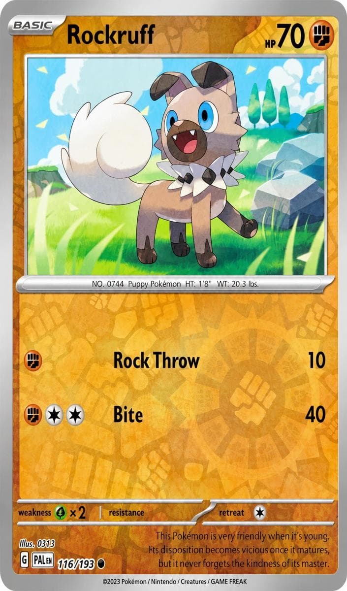 Rockruff #116