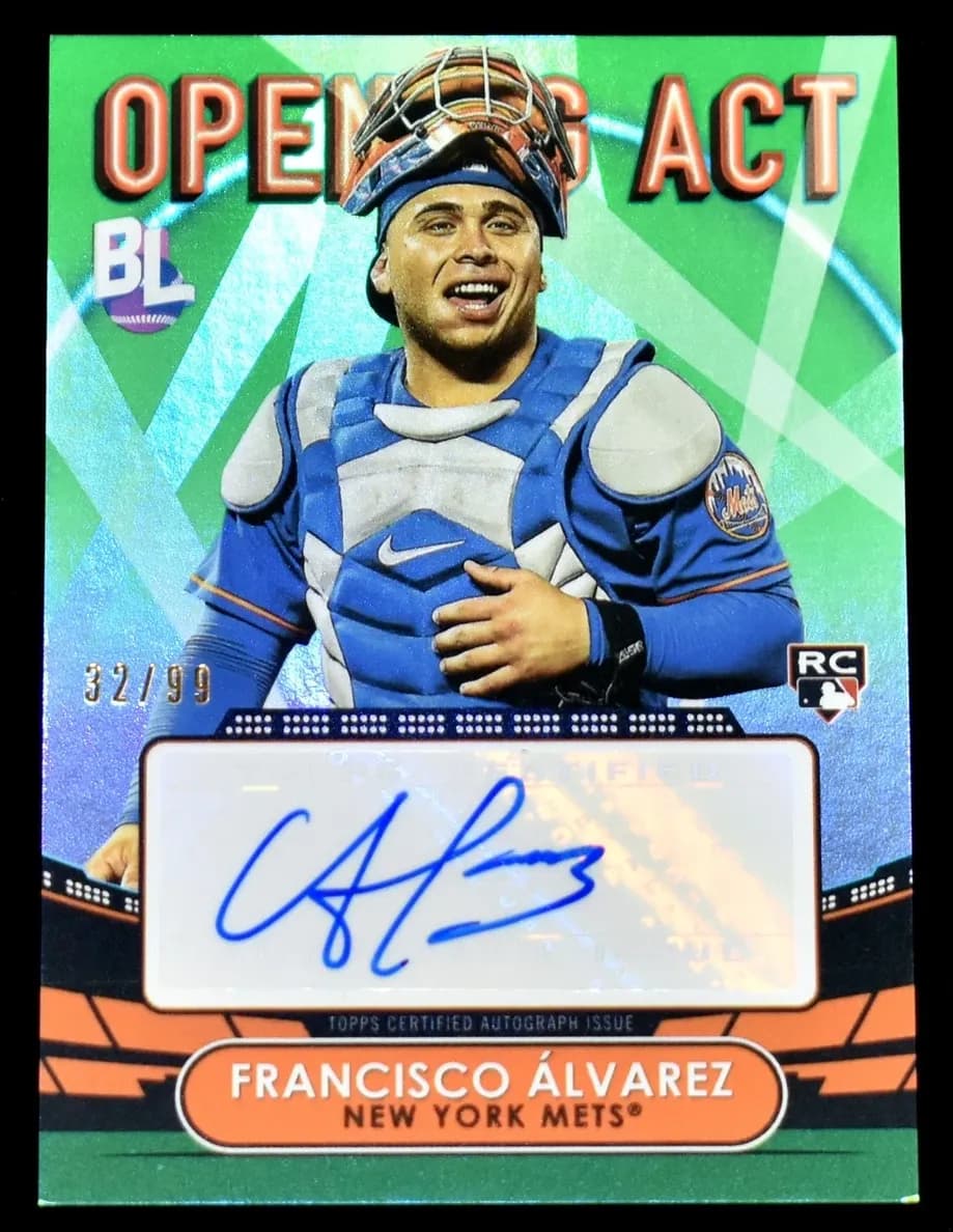 Francisco Álvarez 2023 topps Topps Big League