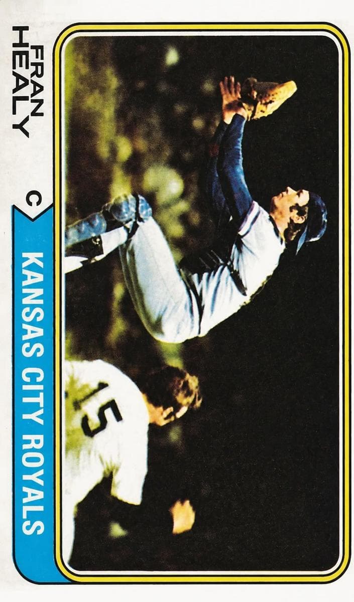 Fran Healy 1974 topps O-Pee-Chee