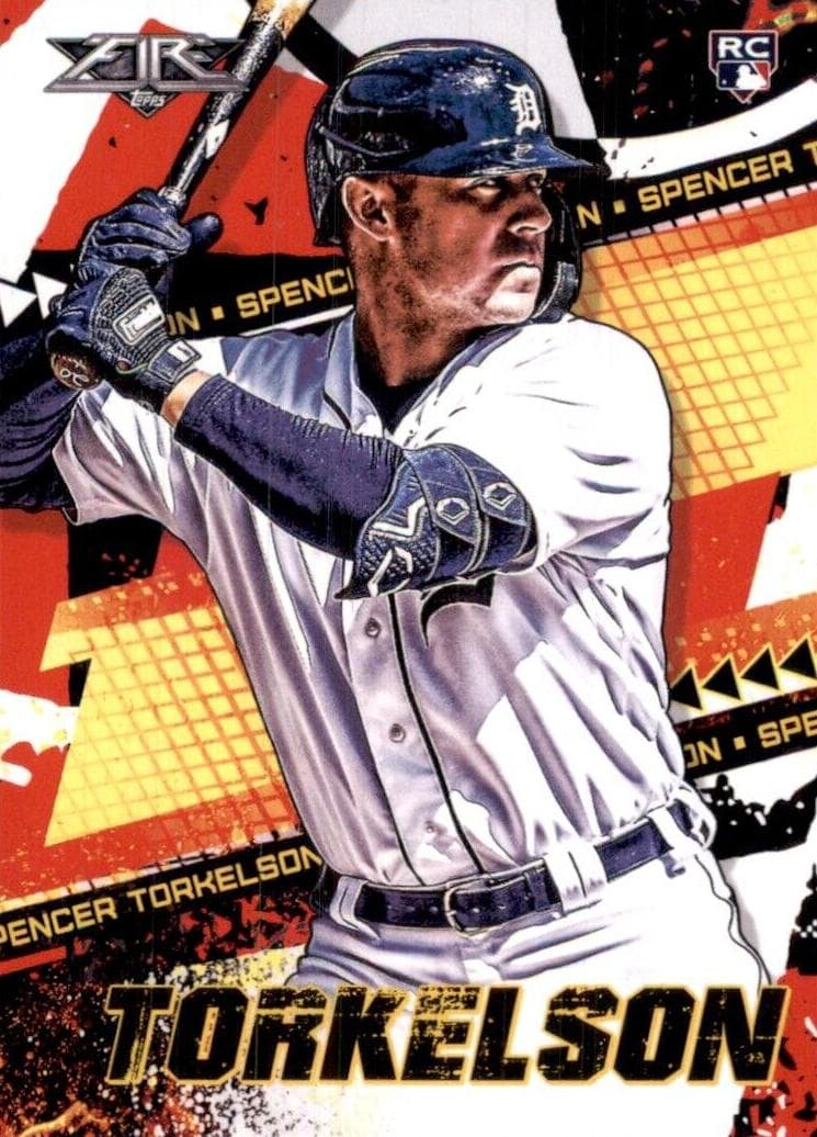 Spencer Torkelson 2022 topps Topps Fire