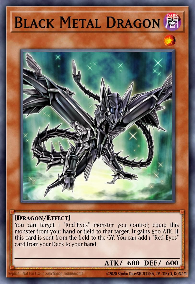 Black Metal Dragon #OP06-EN010