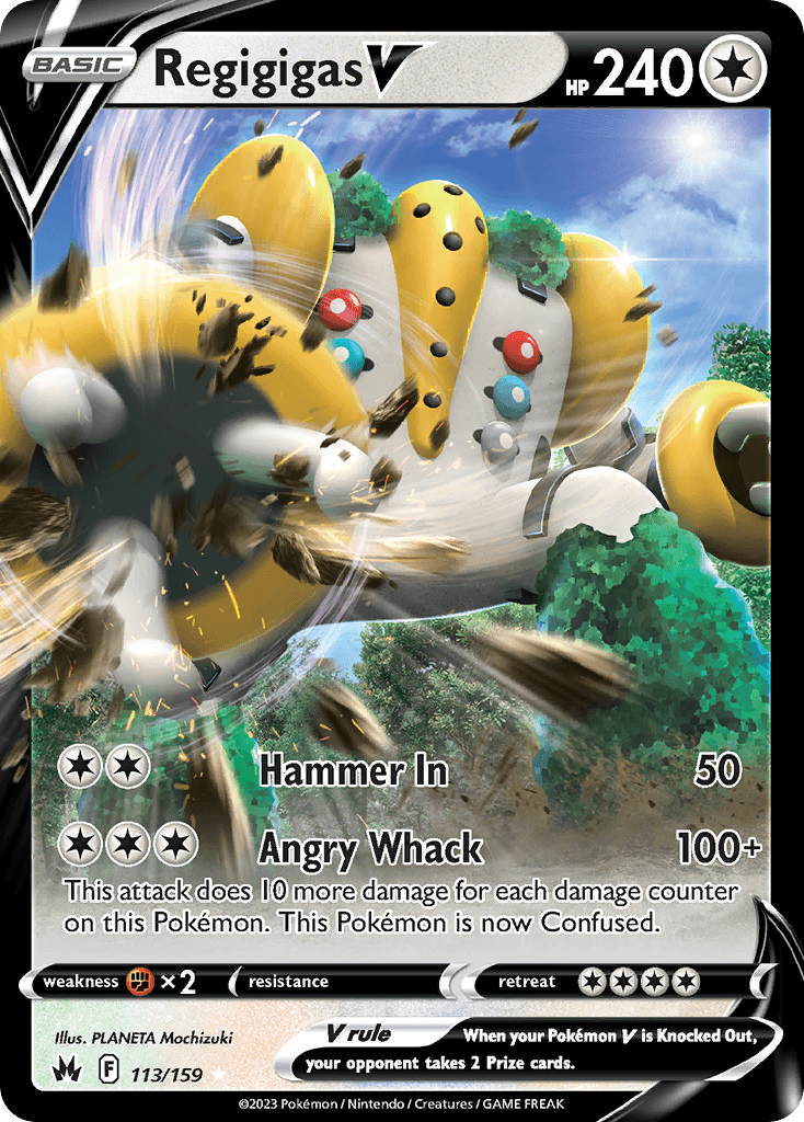 Regigigas V 2023 Pokemon