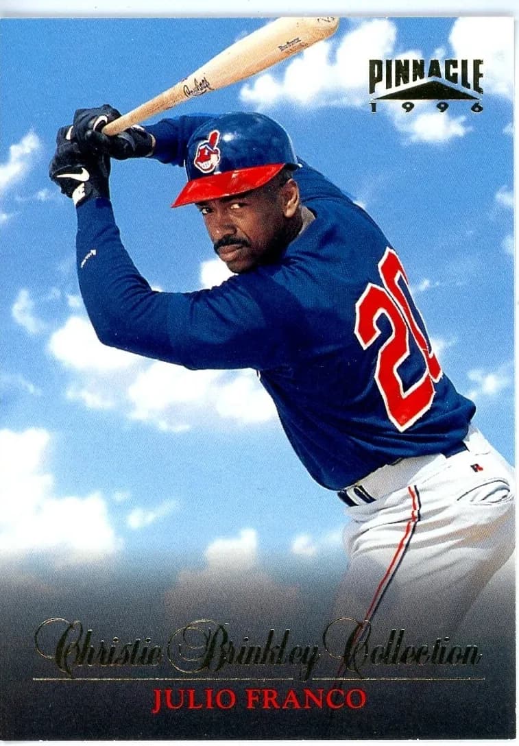 Julio Franco 1996 unknown Pinnacle