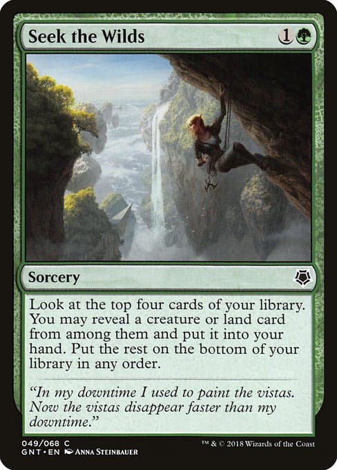 Seek the Wilds 2015 Magic: The Gathering Battle for Zendikar