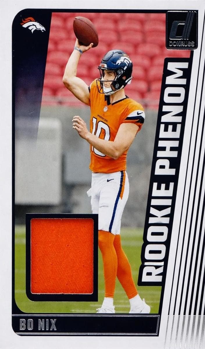 Bo Nix 2024 panini Donruss