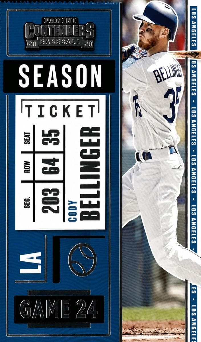 Cody Bellinger 2020 panini Panini Contenders