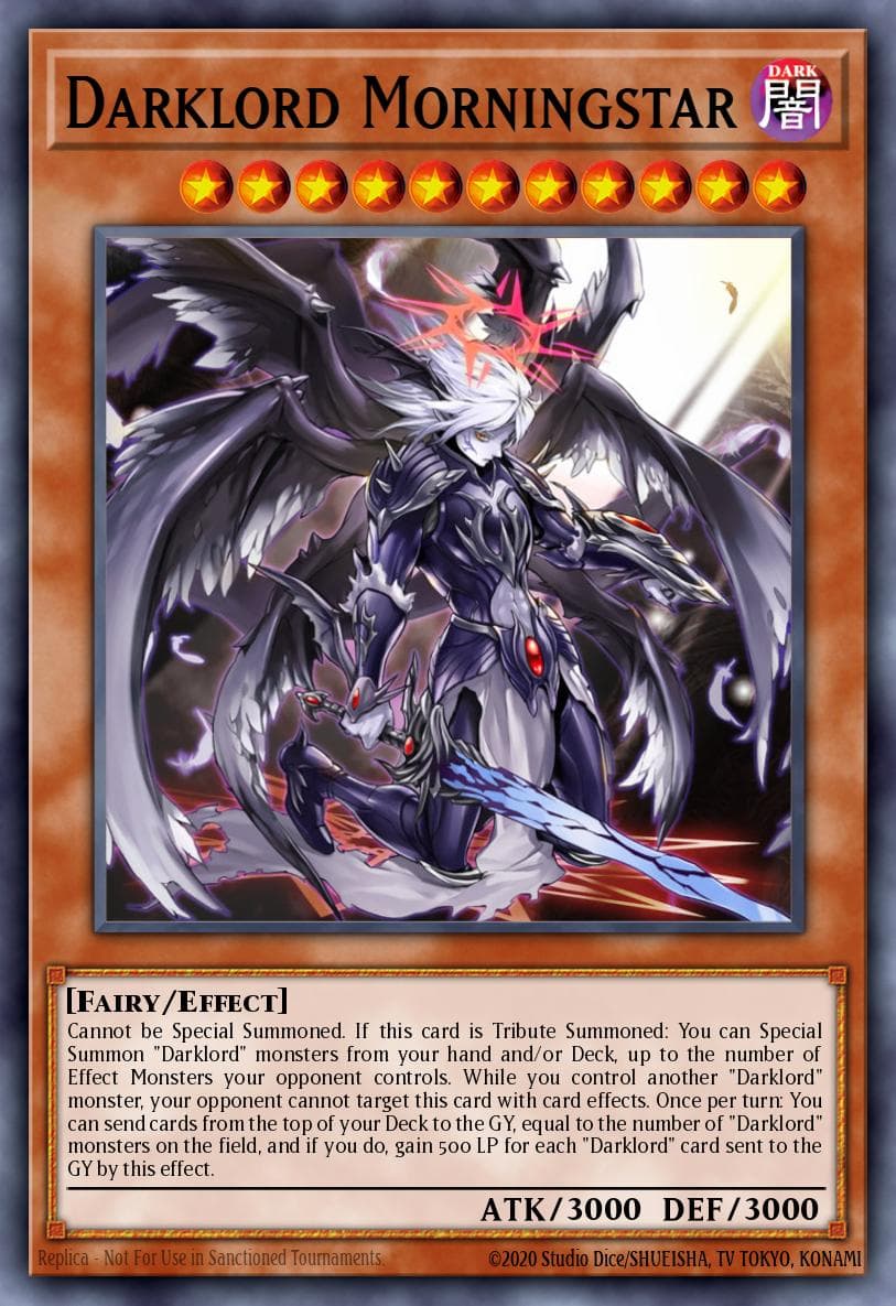 Darklord Morningstar 2020 Yu-Gi-Oh!
