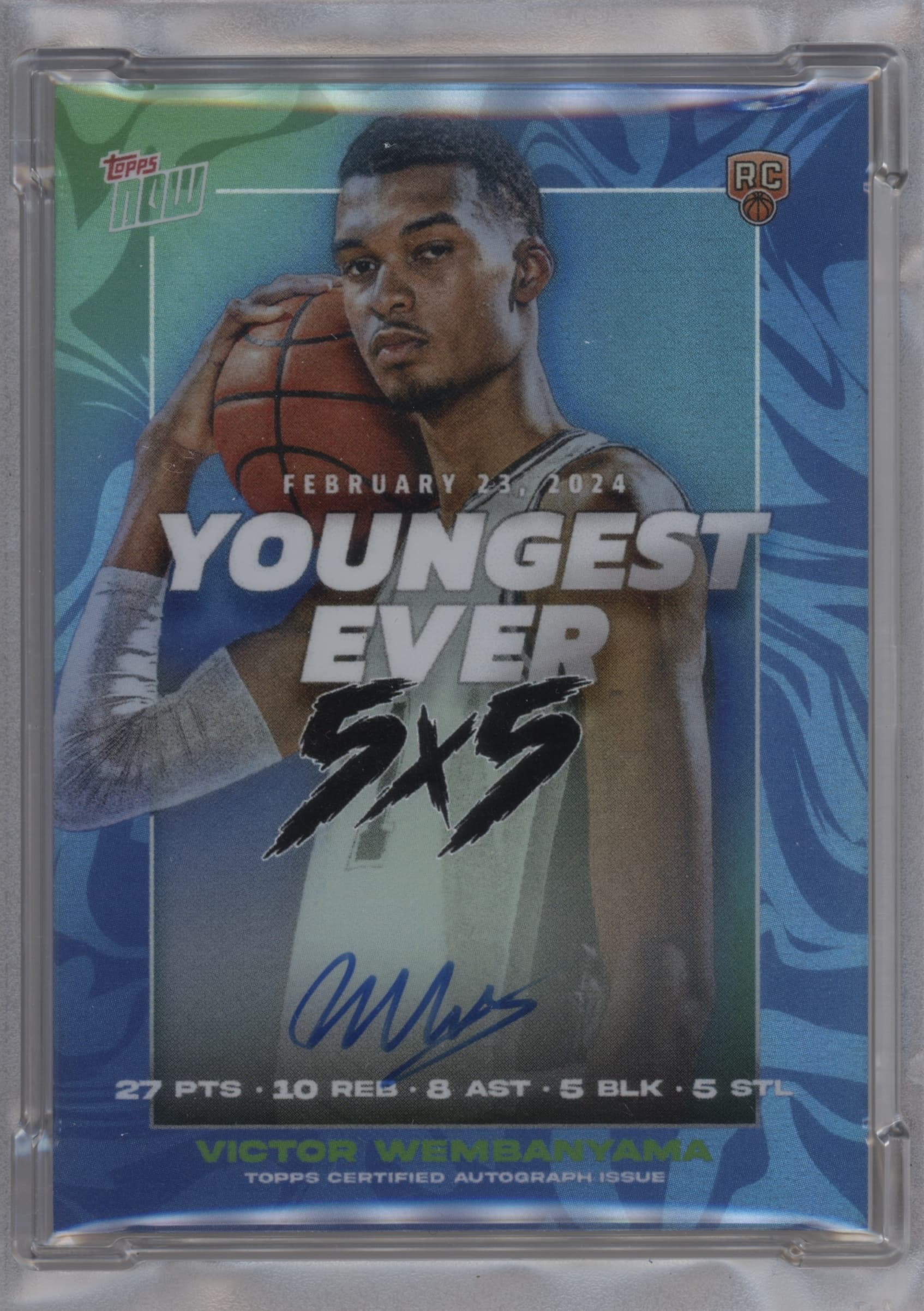 Victor Wembanyama 2023 topps