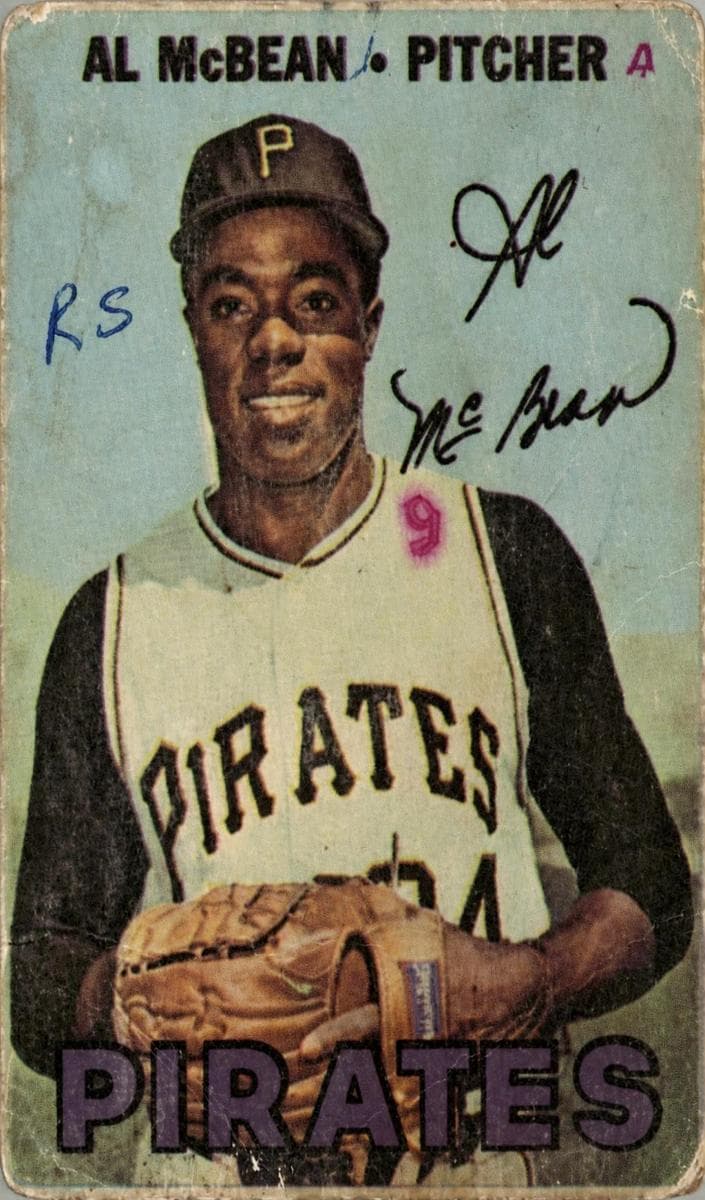 Al McBean 1967 topps Topps Venezuelan