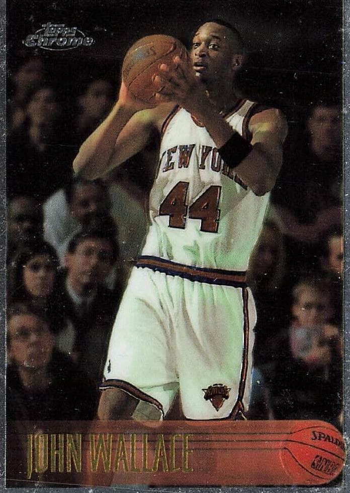 John Wallace 1996 topps Chrome