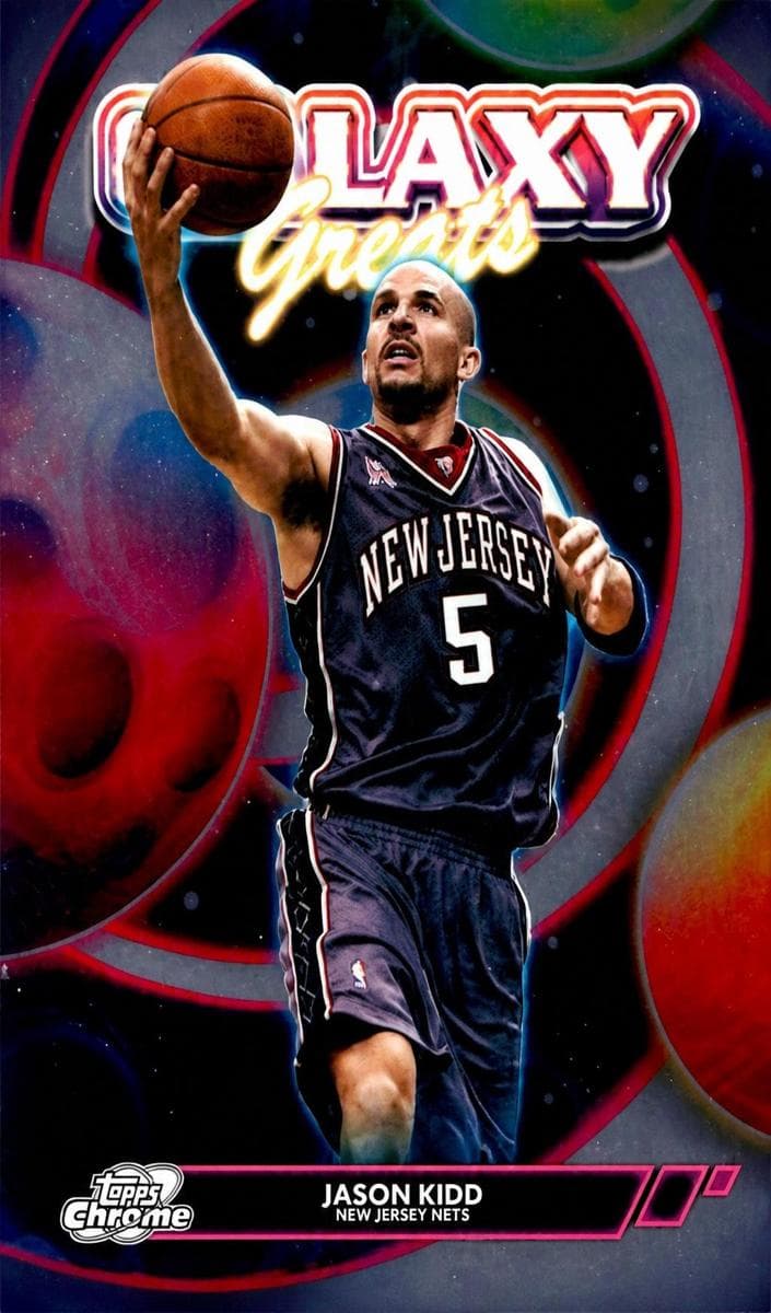 Jason Kidd 2025 topps Topps Cosmic Chrome