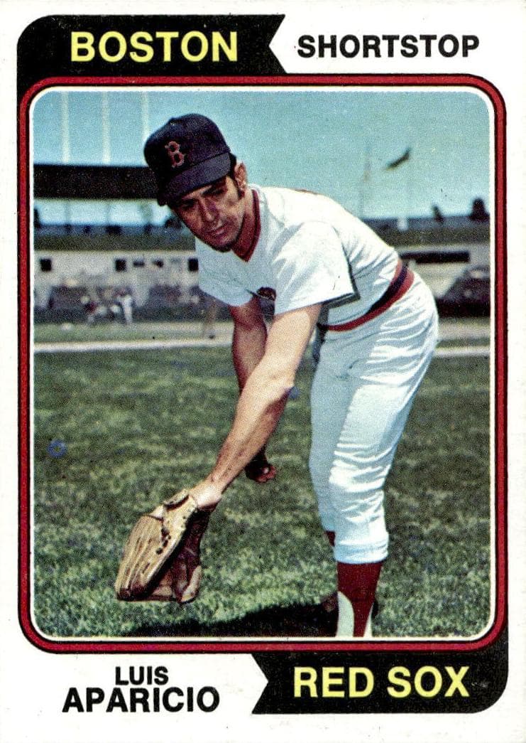 Luis Aparicio 1974 topps Topps