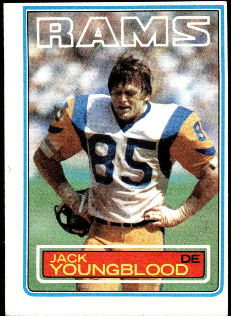 Jack Youngblood 1983 topps Topps