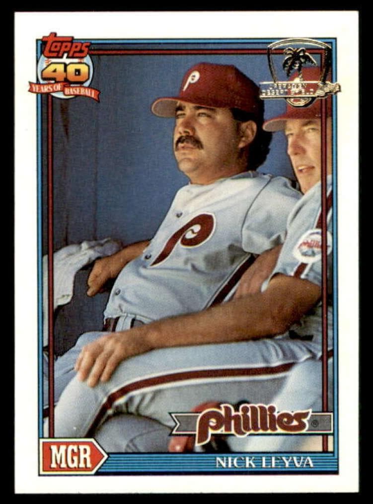 Nick Leyva 1991 topps Topps
