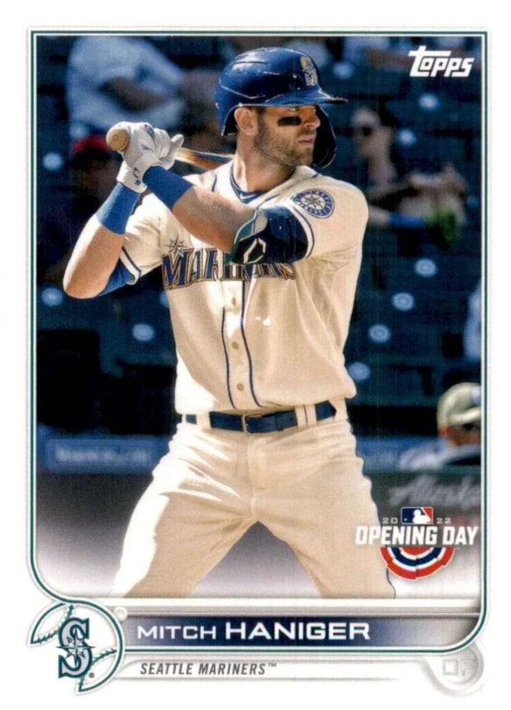 Mitch Haniger 2022 topps Topps Opening Day