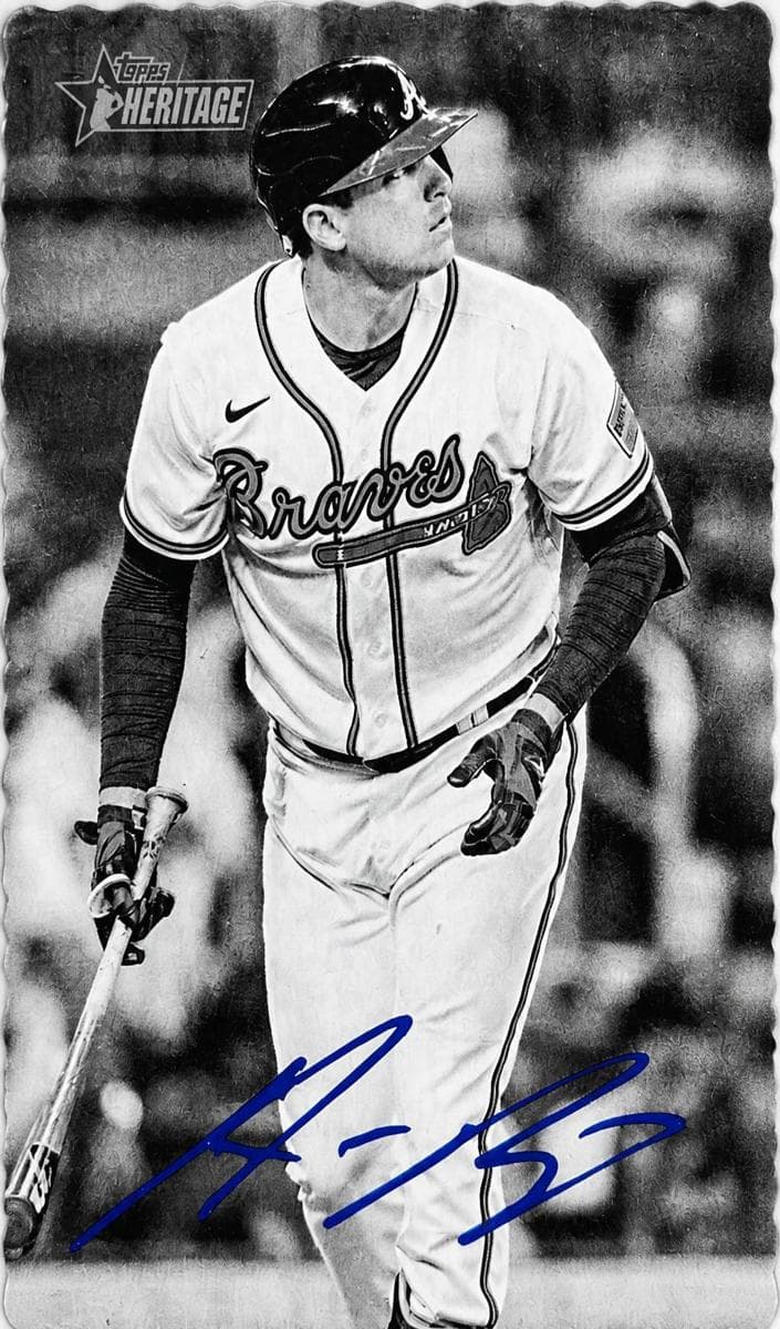Austin Riley 2023 topps Heritage High Number