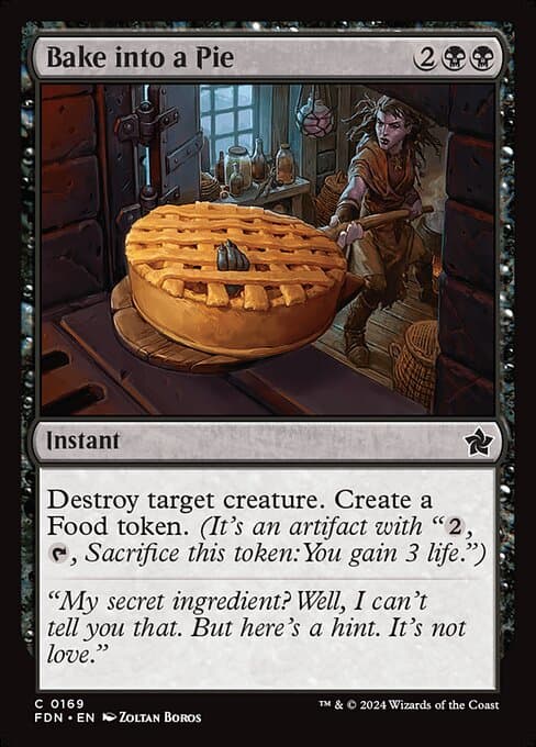 Bake into a Pie 2019 Magic: The Gathering Throne of Eldraine