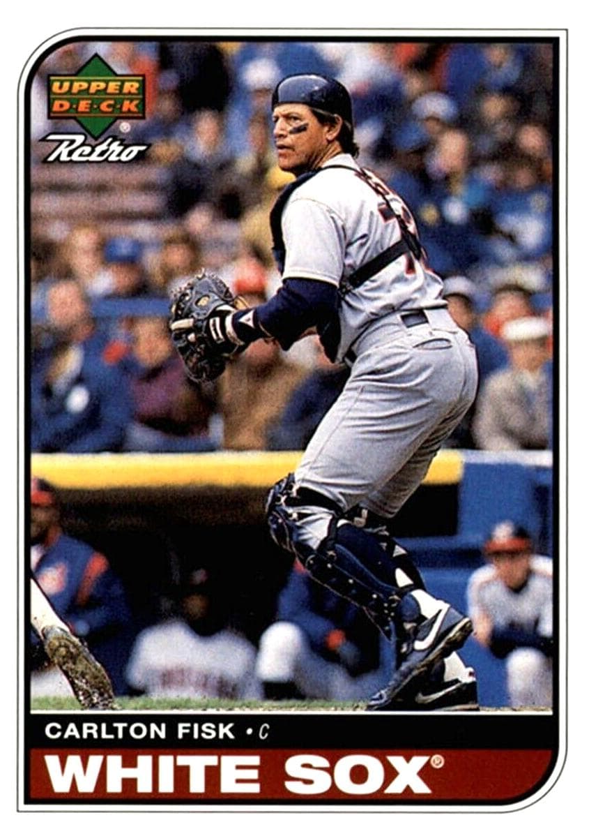 Carlton Fisk 1998 upper-deck Upper Deck Retro