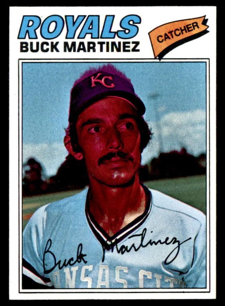 Buck Martinez 1977 topps Topps