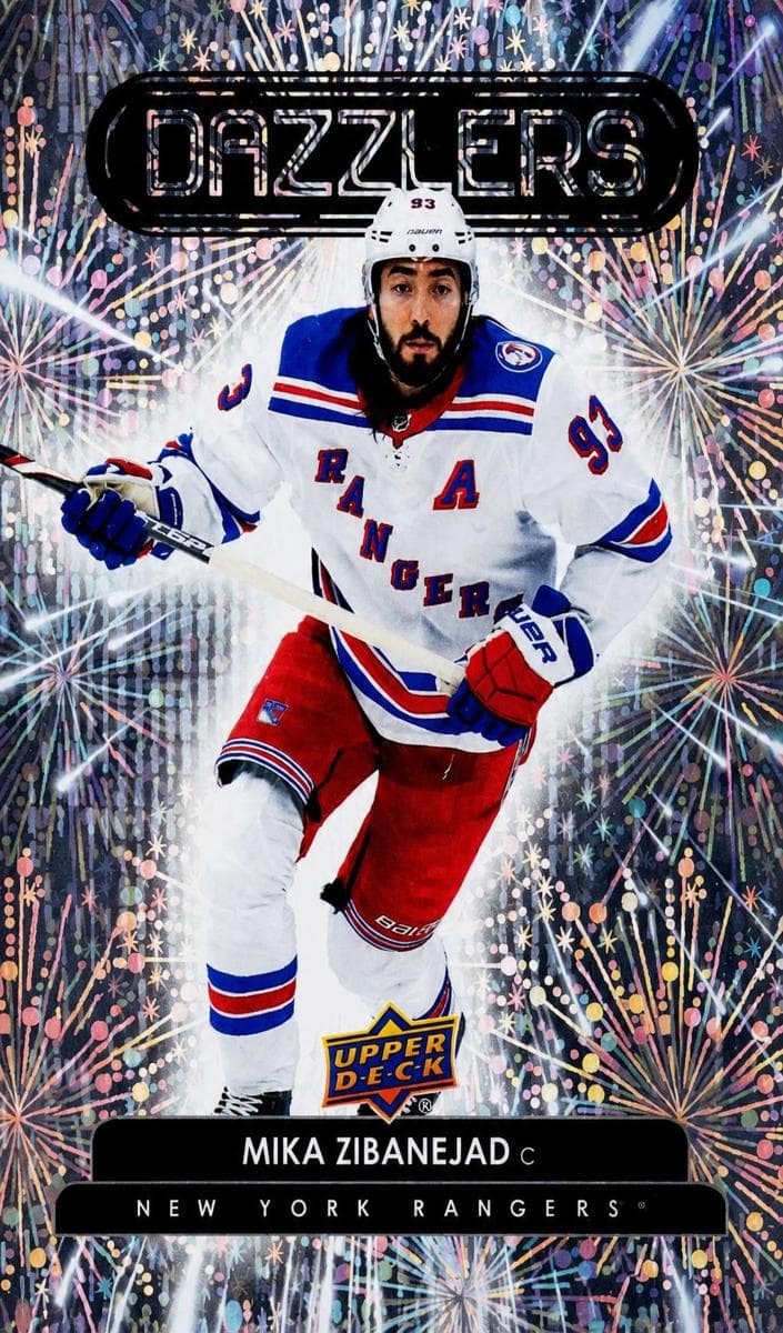 Mika Zibanejad trading card