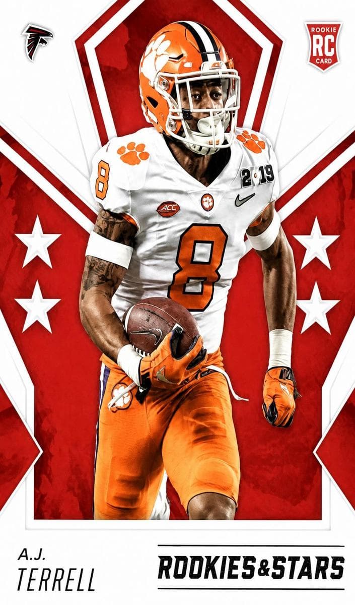 A.J. Terrell 2020 panini Panini Rookies & Stars