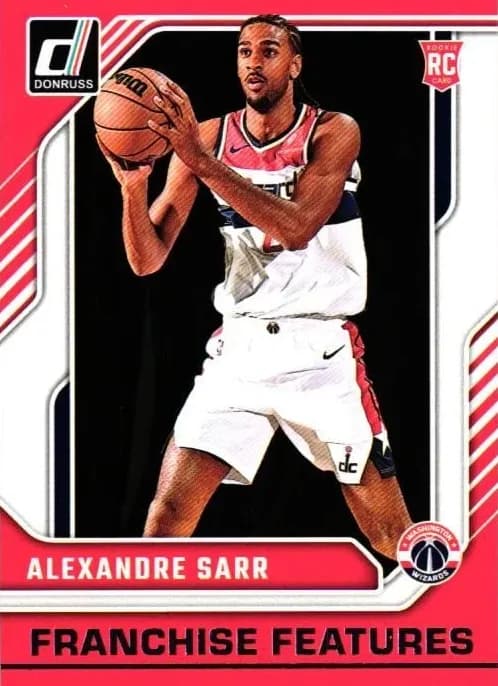 Alexandre Sarr 2024 panini Donruss
