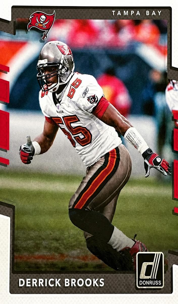 Derrick Brooks 2017 panini Donruss