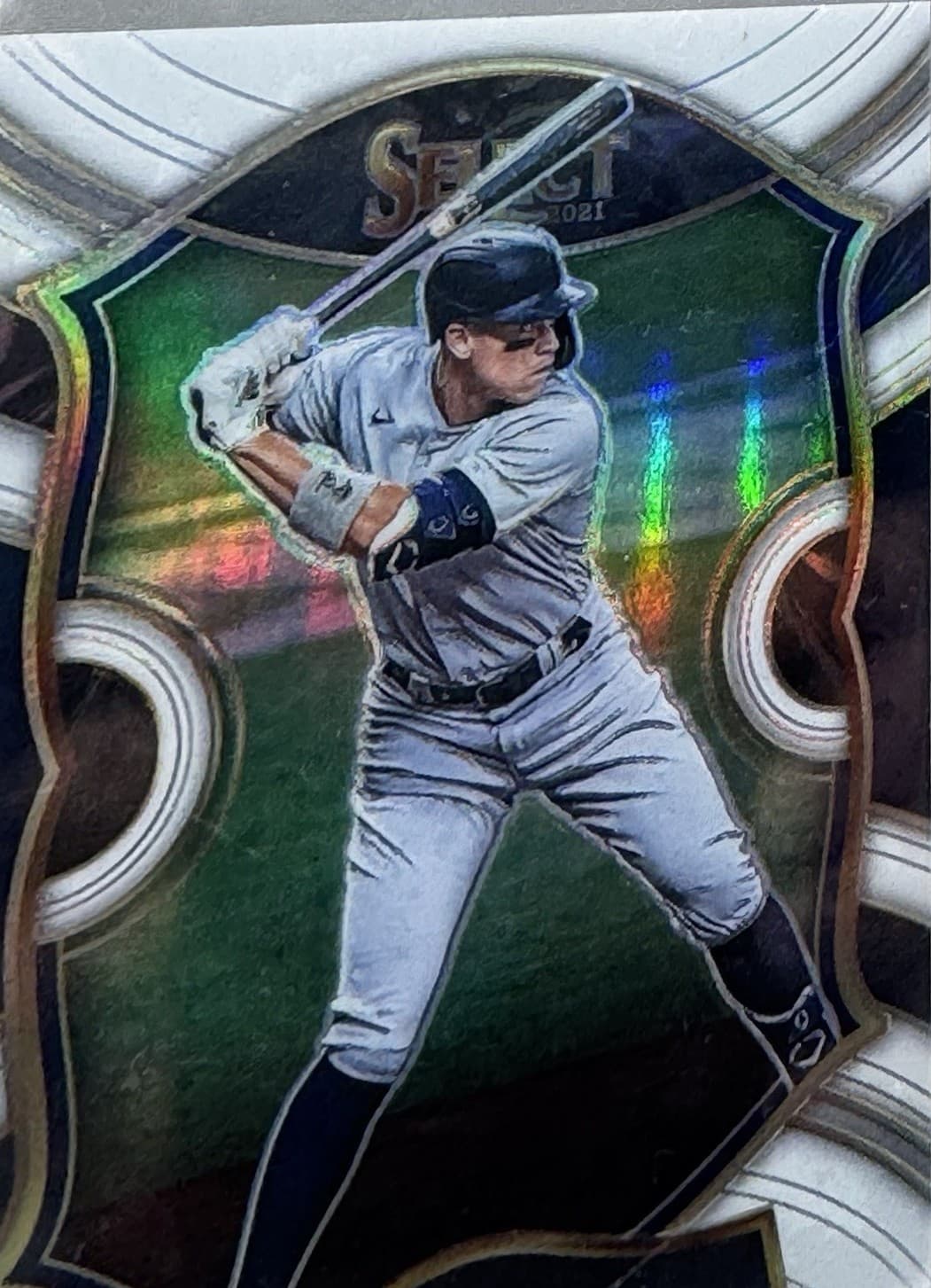 Aaron Judge White 2021 Panini Select