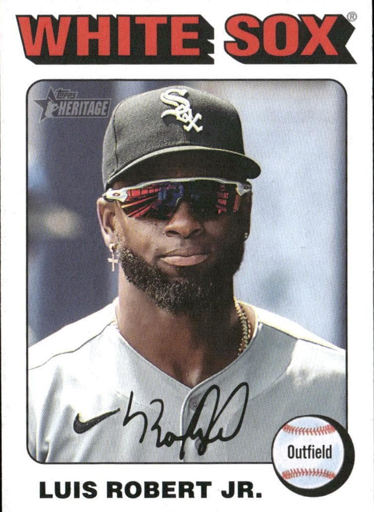 Luis Robert Jr. 2024 topps Topps Heritage