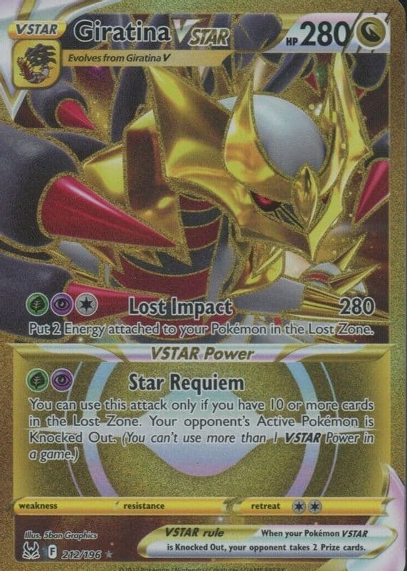 Giratina VSTAR trading card