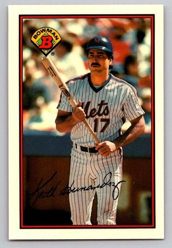 Keith Hernandez 1989 bowman Bowman