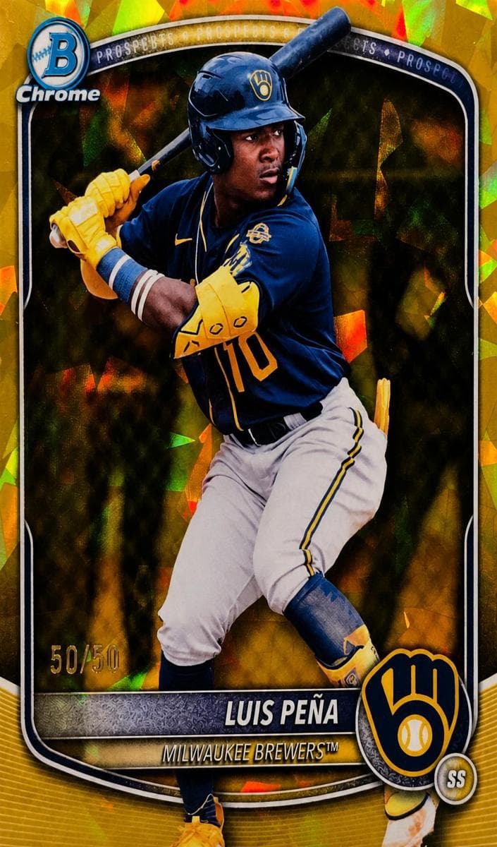 Luis Peña trading card