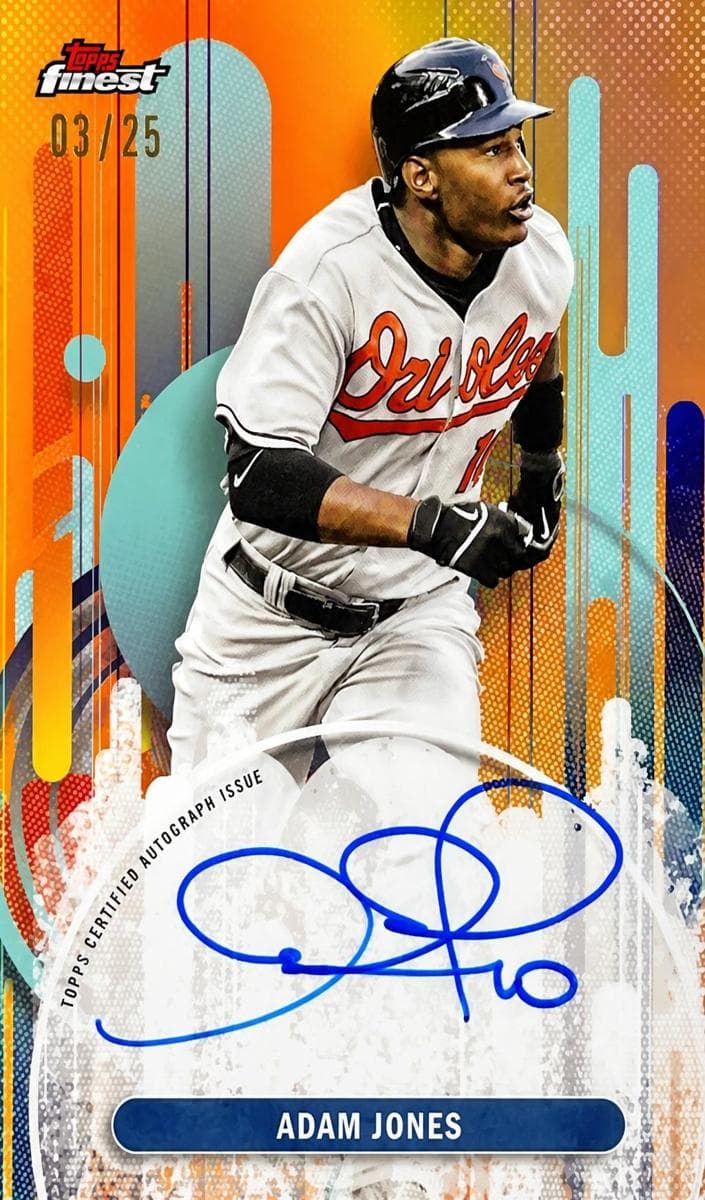 Adam Jones trading card