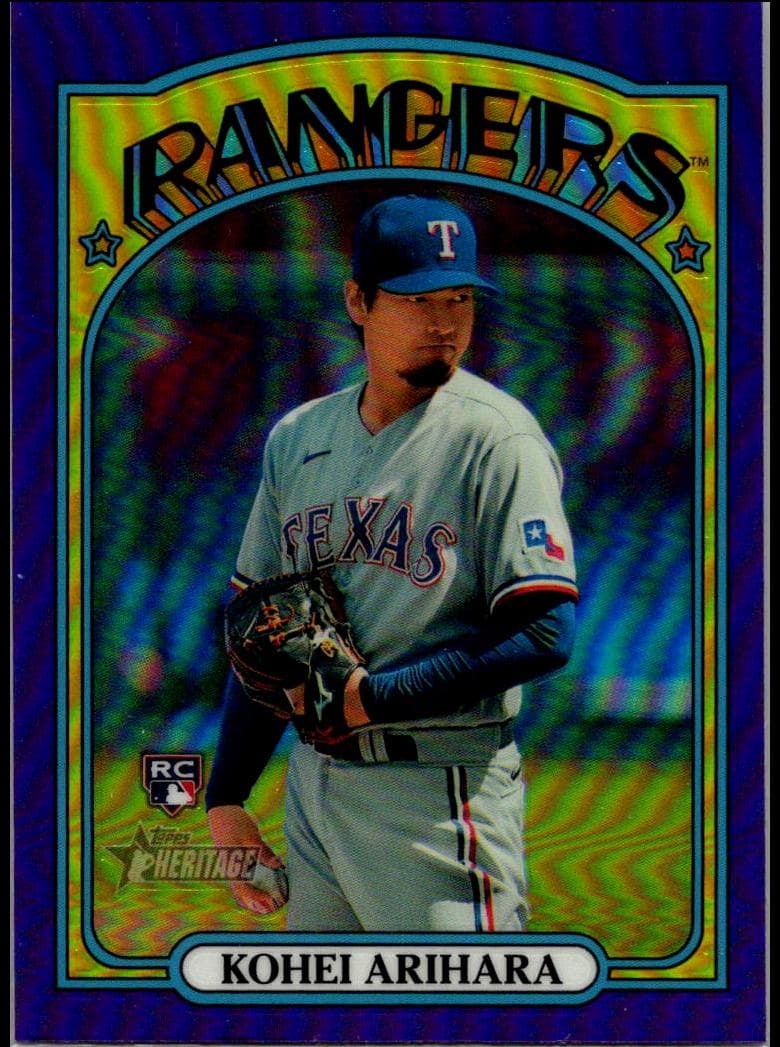 Kohei Arihara 2021 topps Topps Heritage