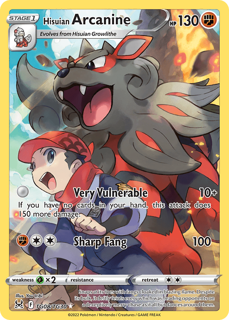 Hisuian Arcanine Pokemon
