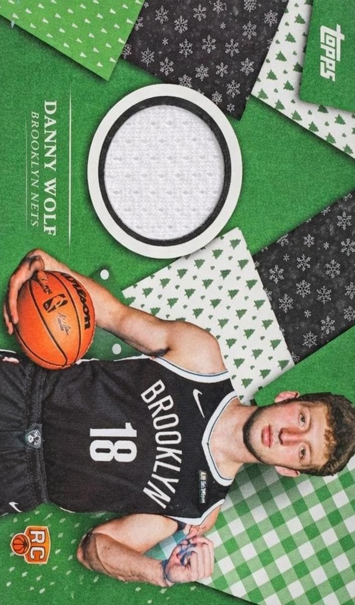 Danny Wolf 2025 topps Topps Holiday