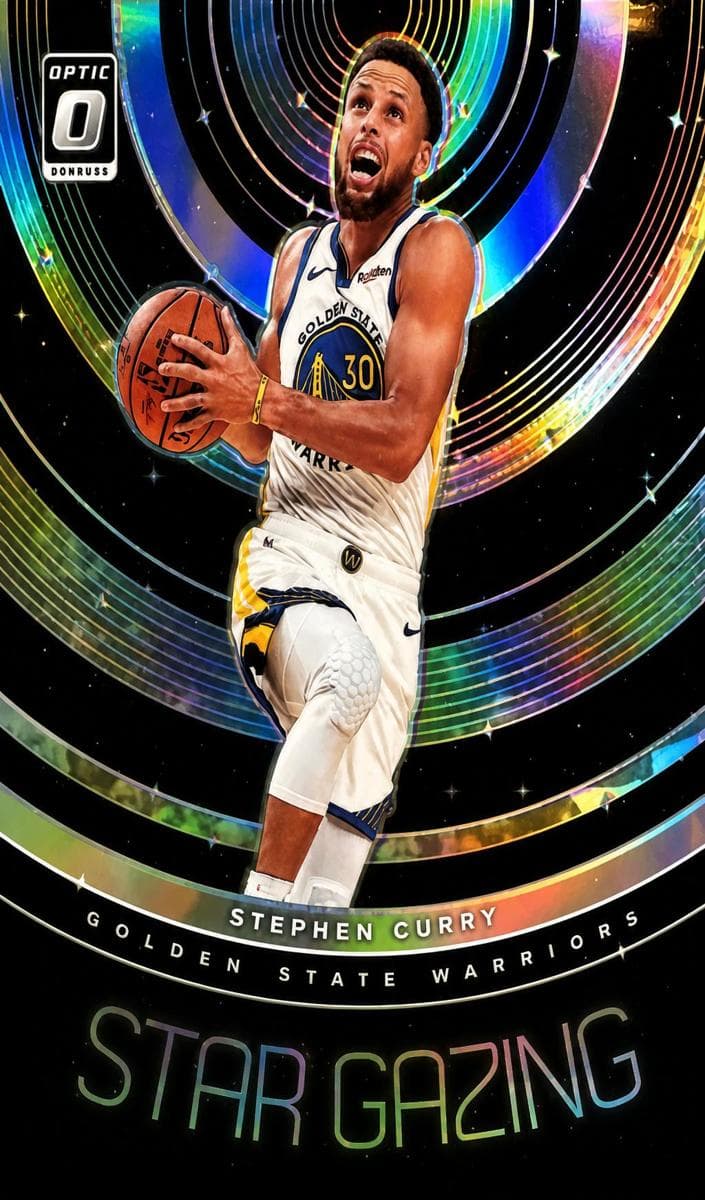 Stephen Curry 2019 panini Donruss Optic
