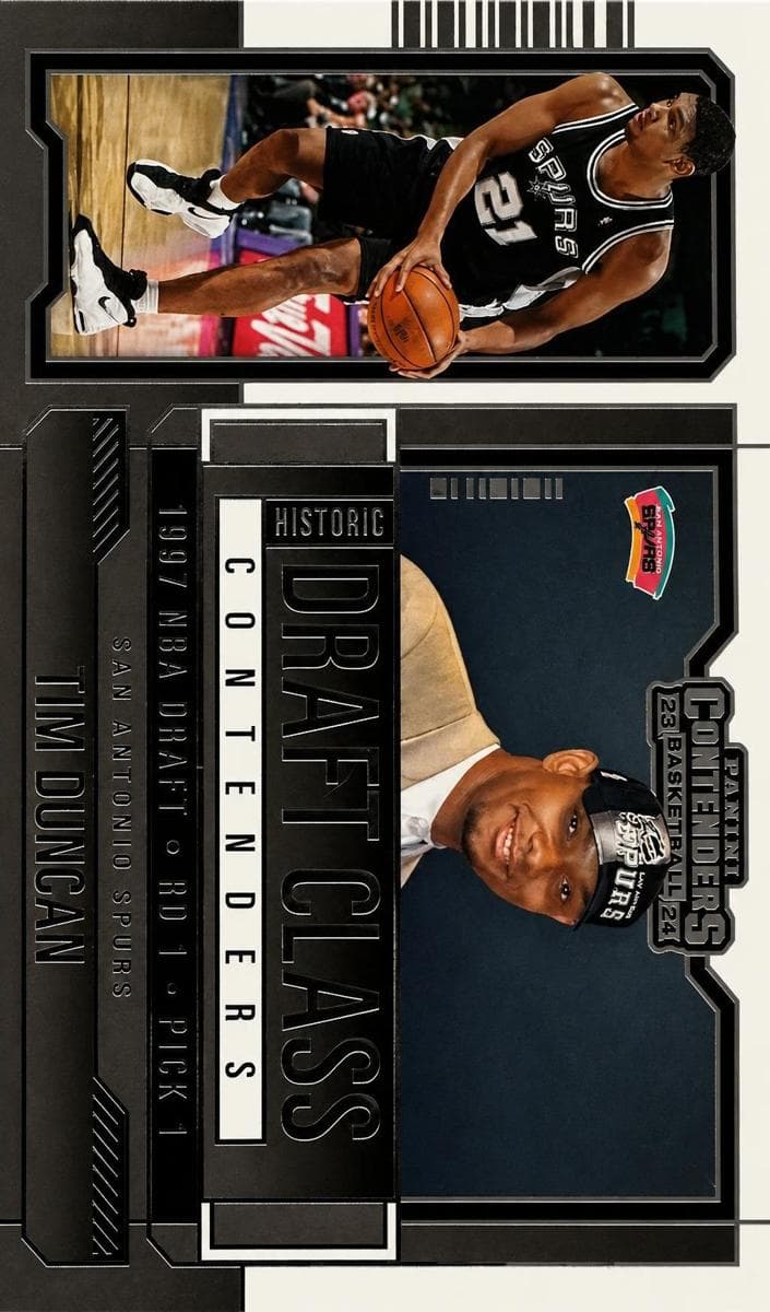 Tim Duncan 2023 panini Panini Contenders