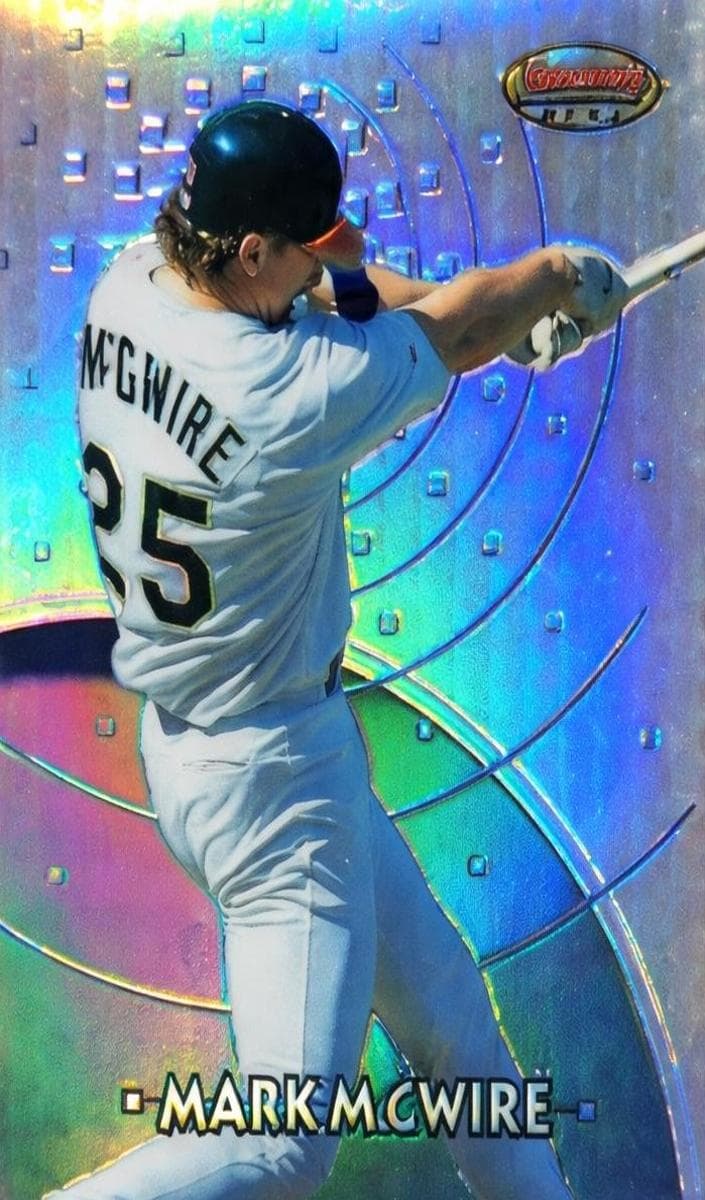 Mark McGwire 1997 unknown Bowman's Best Preview Baseball Refractor
