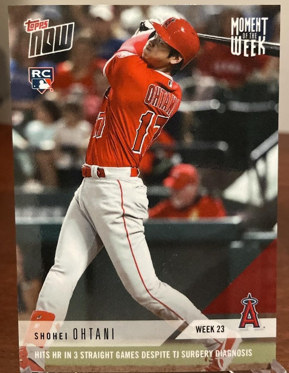 Shohei Ohtani 2018 topps
