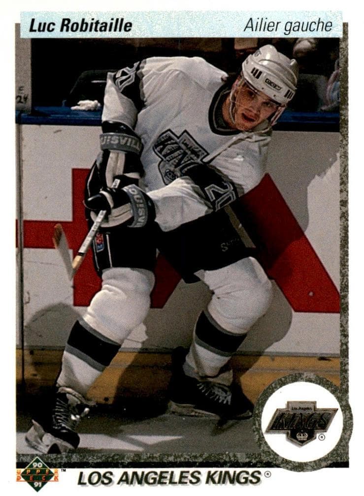 Luc Robitaille 1990 upper-deck Upper Deck