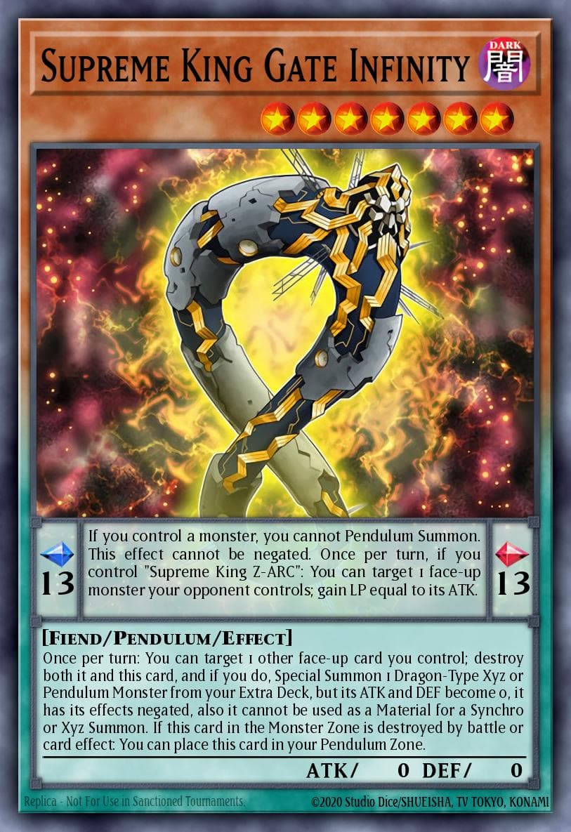 Supreme King Gate Infinity #MACR-EN018