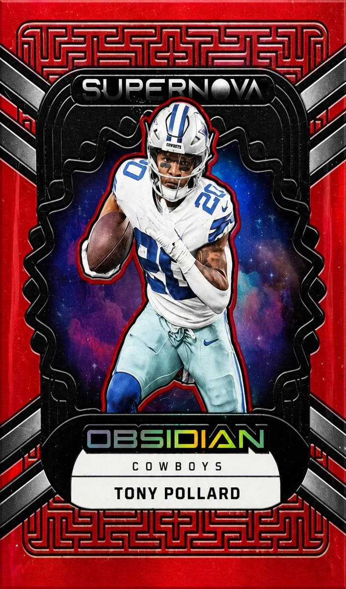 Tony Pollard 2023 panini Panini Obsidian