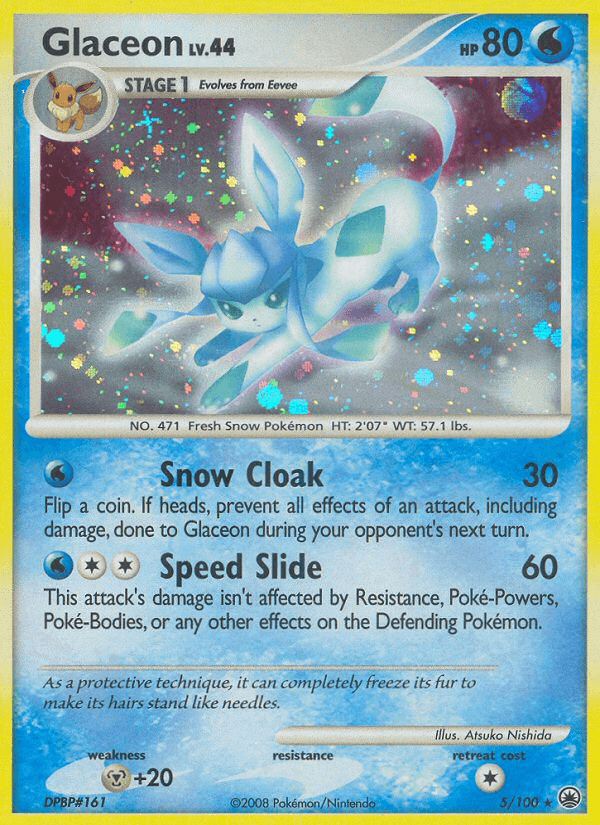 Glaceon 2008 Pokemon Majestic Dawn